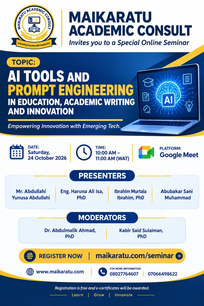 AI Tools and Prompt Engineering in Education, Academic Writing and Innovation